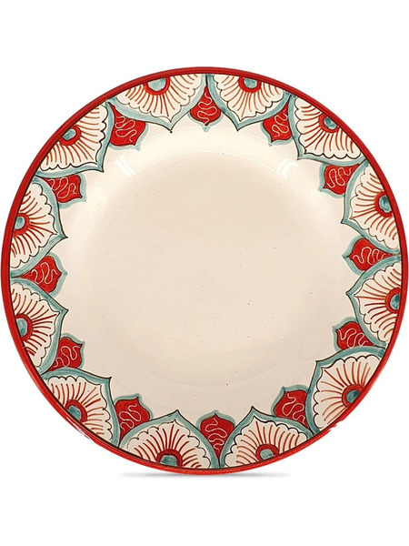  Les-ottomans Peacock Dinner Plate - Multicolour 