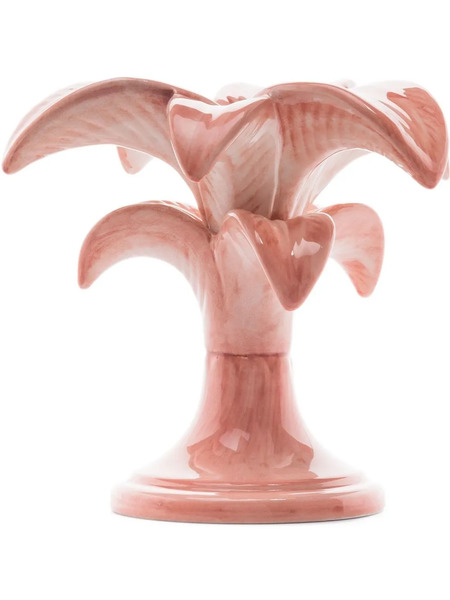  Les-ottomans Small Palm Tree Candleholder - Pink 