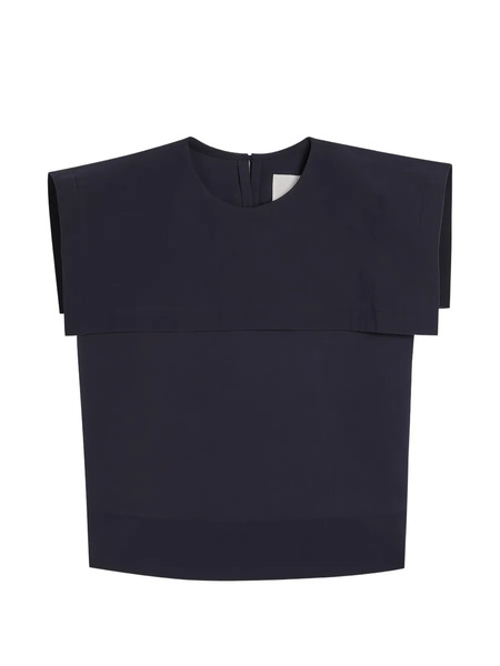  Les Vacances D'irina Layered Top - Blue 