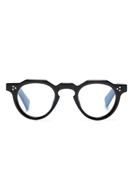  Lesca Bertolt Round-frame Glasses - Black 