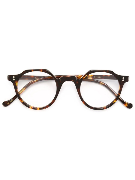  Lesca Tortoise Shell Glasses - Brown 