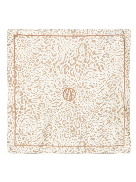  Lescarf Leopard-printed Scarf - Neutrals 