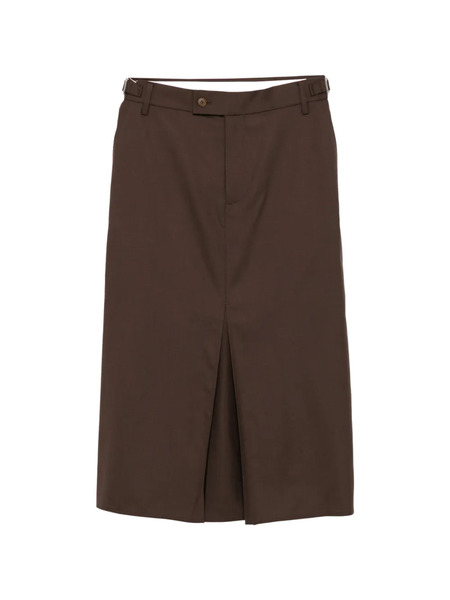 Less Classic Midi Skirt - Brown 