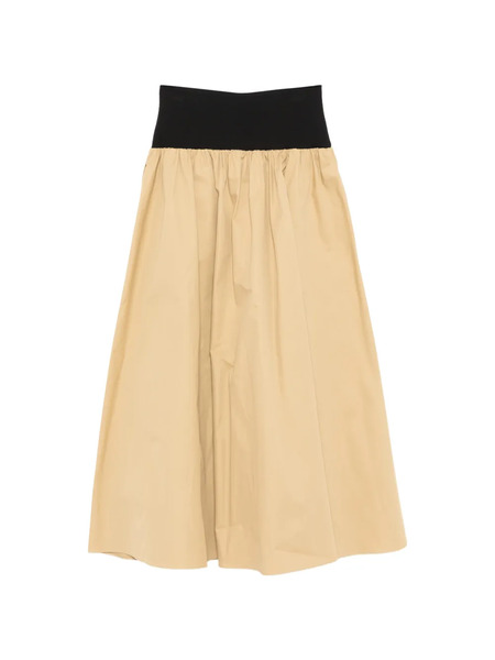  Less Patchwork A-line Maxi Skirt - Neutrals 