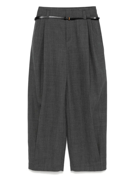  Less Wide-leg Pants - Grey 