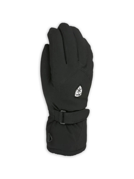  Level Buckle Gloves - Black 