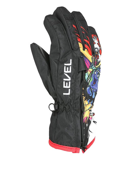  Level Kids Dudy Gloves - Black 
