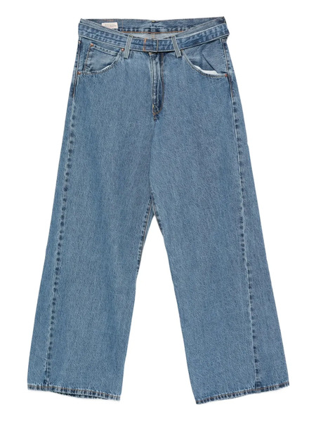  Levi's Belted Five-pocket Denim Jeans - Blue 