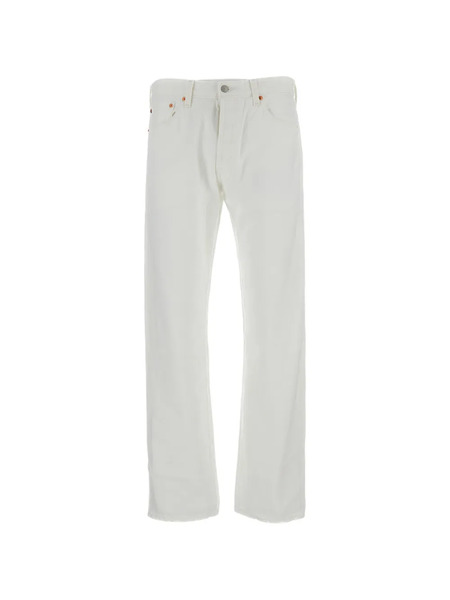 Levi's Button Fly Jeans - White 