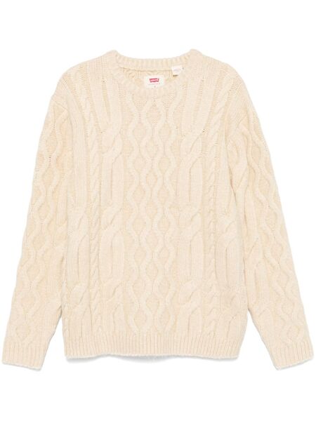  Levi's Cable-knit Sweater - Neutrals 