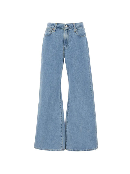  Levi's Carve Five-pocket Flared Jeans - Blue 