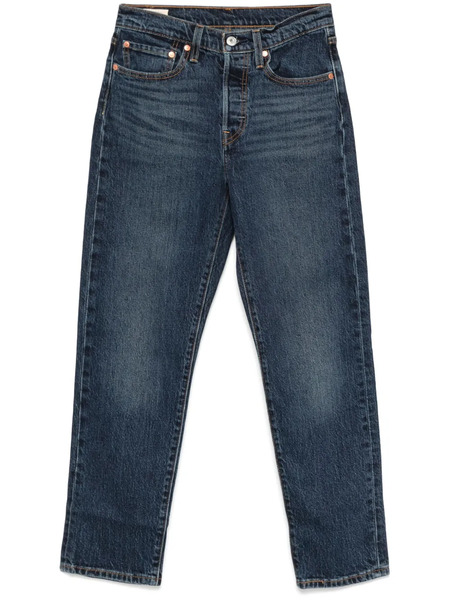  Levi's 501 Cropped Jeans - Blue 