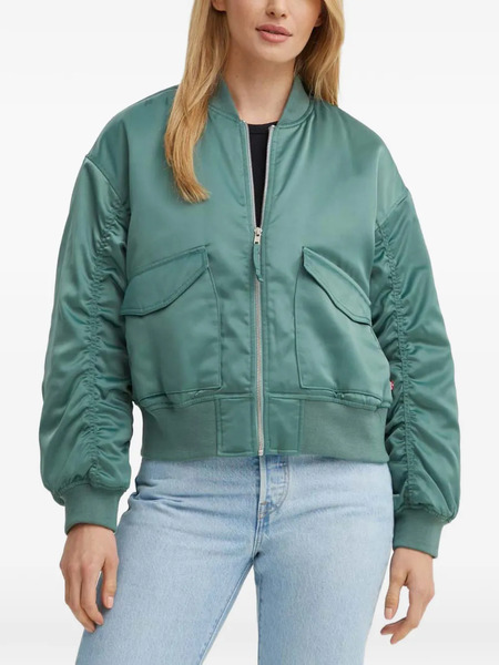  Levi's Flap-pocket Bomber Jacket - Green 