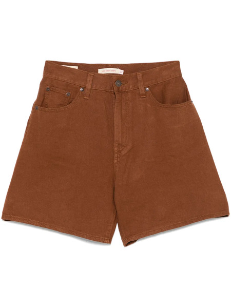  Levi's High-rise Shorts - Brown 