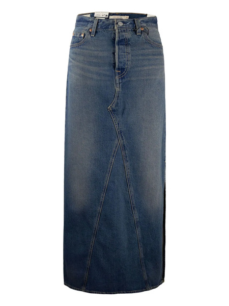  Levi's Icon Denim Skirt - Blue 