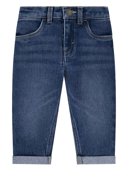  Levi's Kids Cuffed Elasticated Jeans - Blue 
