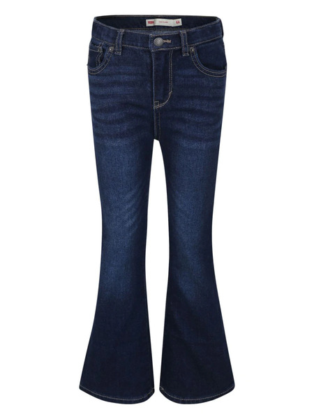  Levi's Kids Logo-patch Flared Jeans - Blue 
