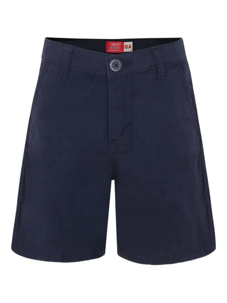  Levi's Kids Logo-patch Shorts - Blue 