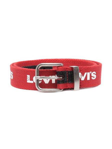  Levi's Kids Logo-print Buckled Belt - Red 