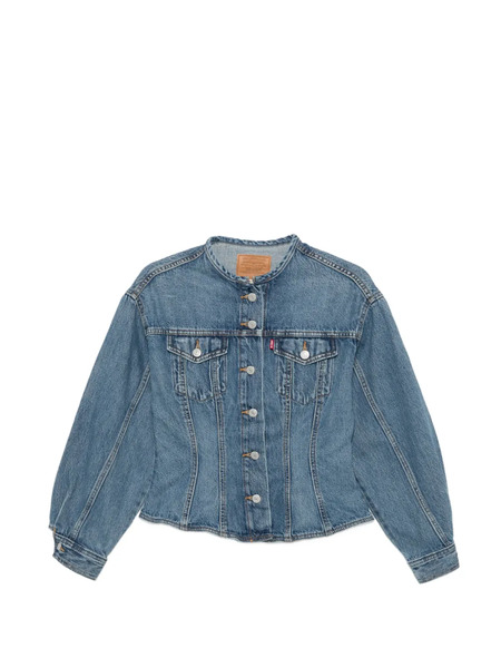  Levi's Sculpted Trucker Jacket - Blue 