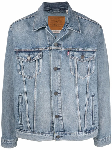  Levi's Skyline Denim Trucker Jacket - Blue 