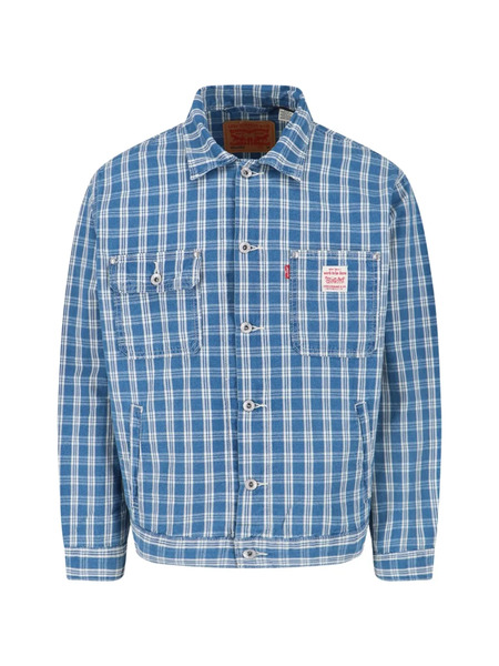  Levi's Sunrise Check Jacket - Blue 