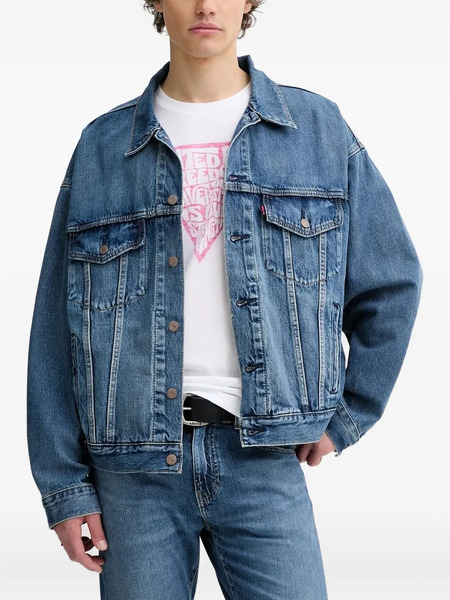  Levi's Trucker Button-fastening Denim Jacket - Blue 