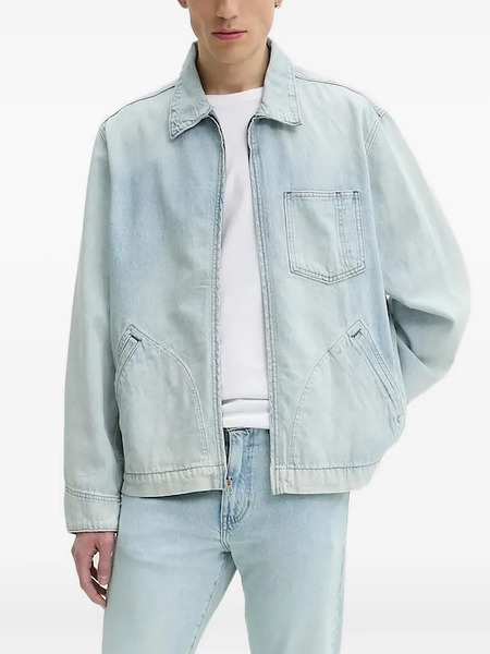  Levi's Zip-front Pocket Jacket - Blue 