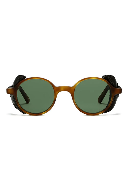 L.g.r Reunion Flap Sunglasses - Brown 
