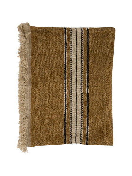 Libeco The Belgian Fringed Towel - Brown 