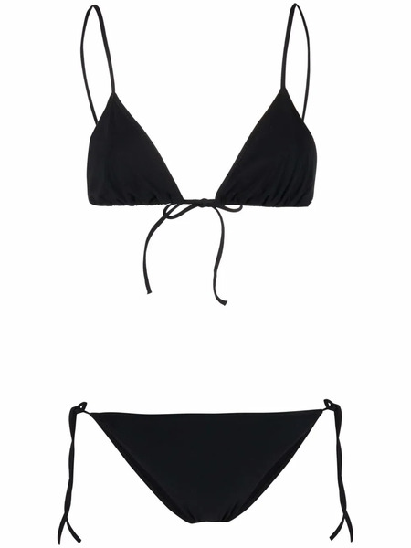  Lido Self-tie Mid-rise Bikini - Black 