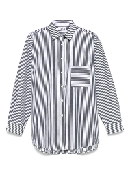  Lido Striped Shirt - Black 