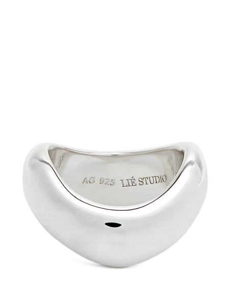  Lie Studio Ivalo Wave Ring - Silver 