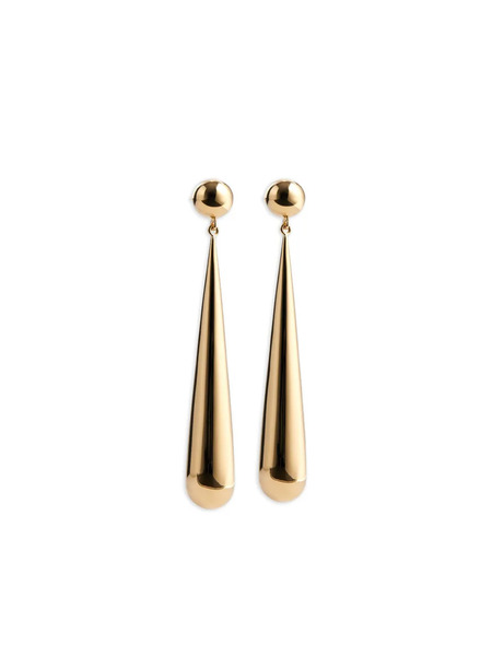  Lie Studio Sphere Drop Earrings - Gold 