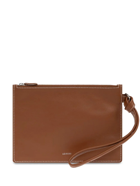  Lie Studio The Charlie Clutch Bag - Brown 