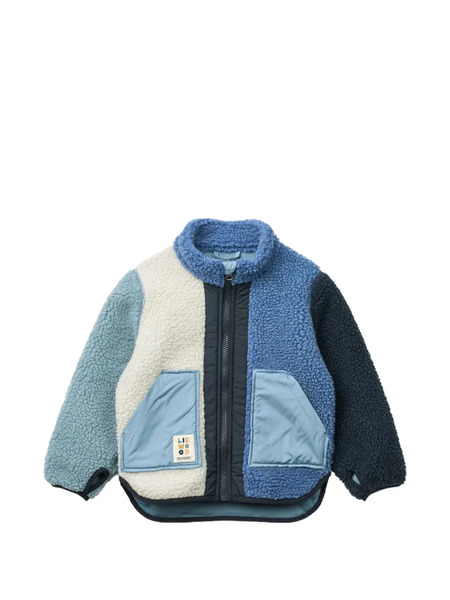  Liewood Colour-block Pocket Jacket - Blue 