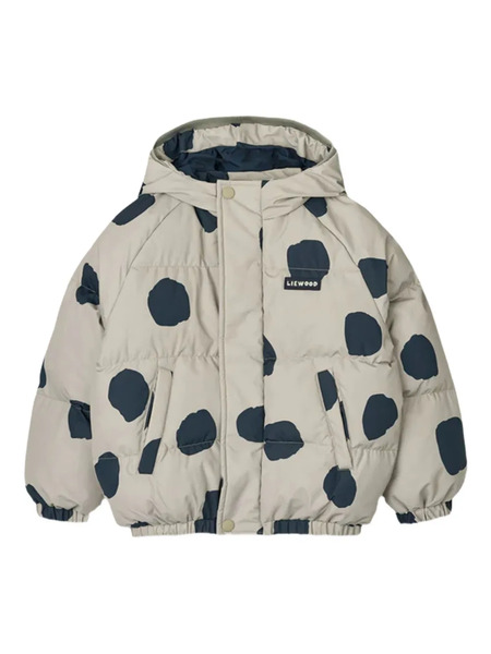  Liewood Hooded Puffer Jacket - Grey 