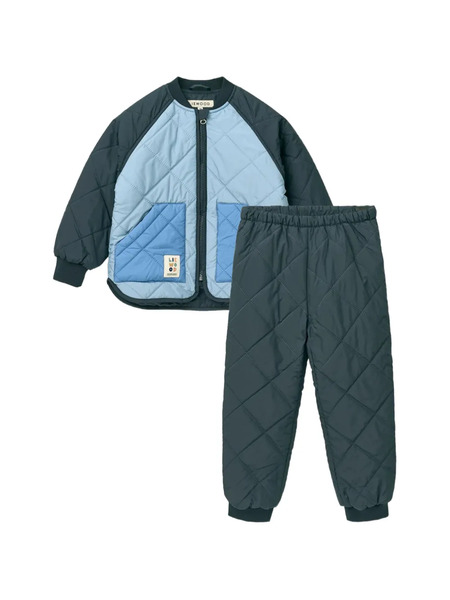  Liewood Zella Padded Trousers Set - Blue 