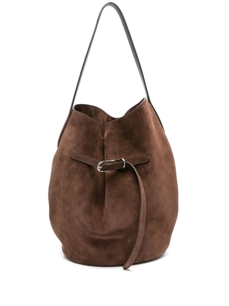  Liffner Large Belted Shoulder Bag - Brown 