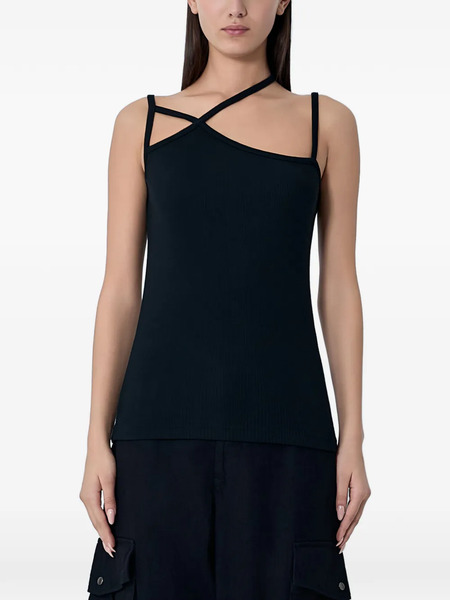  Limi Feu Asymmetric Multi-strap Top - Black 