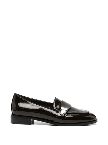  Linda Baumann Buckle-strap Loafers - Brown 