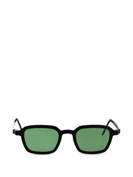  Lindberg Rectangle-frame Sunglasses - Black 