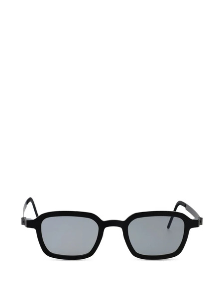  Lindberg Rectangle-frame Sunglasses - Black 