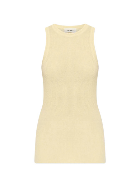  Lisa Yang Amya Ribbed Top - Yellow 
