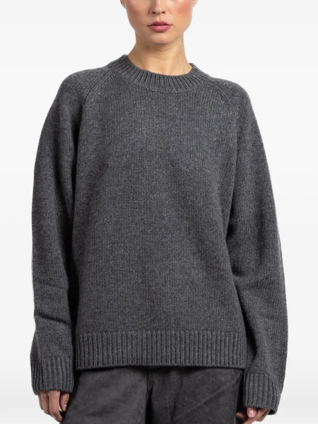  Lisa Yang Anine Ribbed Grey Sweater 