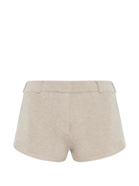  Lisa Yang Annora Knitted Shorts - Neutrals 