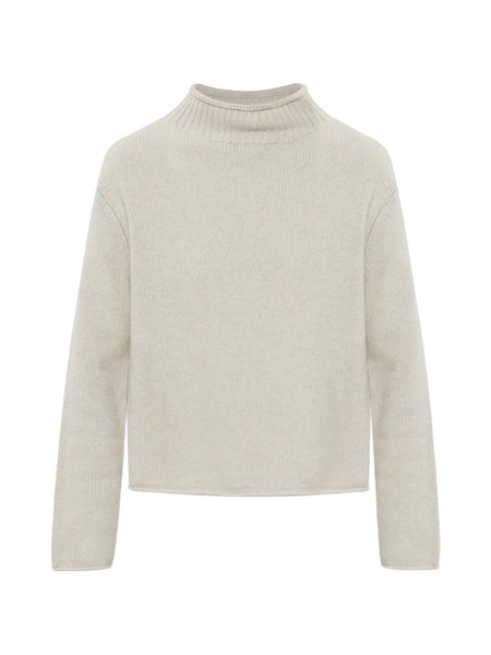  Lisa Yang Funnel-neck Sweater - Neutrals 