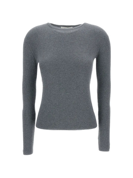  Lisa Yang Ribbed Sweater - Grey 