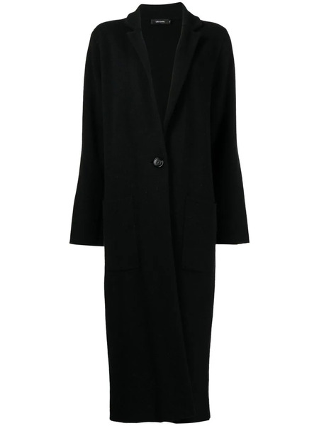  Lisa Yang Single-breasted Fitted Coat - Black 