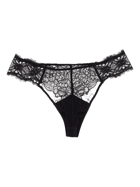  Lise Charmel Sublime Lace Thong - Black 